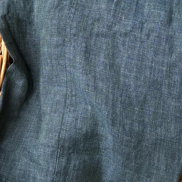 Eileen Fisher Organic Linen Pant size L (I 9 - Picture 10 of 12